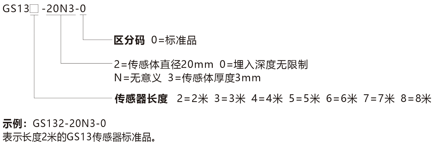 GS13-選型說明(míng)